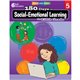 Shell Education 180 Days of Social-Emotional Learning for Fifth Grade Printed Book by Kayse Hinrichsen - 208 Pages - Book - Grad