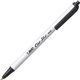 BIC Clic Stick 1.0mm Retractable Ball Pen - Medium Pen Point - 1 mm Pen Point Size - Retractable - Black - White Barrel - 60 / B