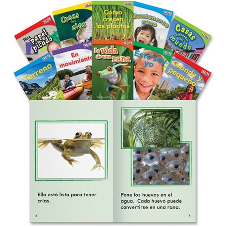 Shell Education Grade 1 TFK Science Spanish Book Set Printed Book - Book - Grade 1 - Spanish