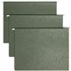 Smead 1/3 Tab Cut Letter Recycled Hanging Folder - 8 1/2" x 11" - Top Tab Location - Assorted Position Tab Position - Vinyl - St