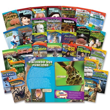 Shell Education TFK Advanced 4th-Grade Spanish 30-book Set Printed Book - Book - Grade 4 - Spanish