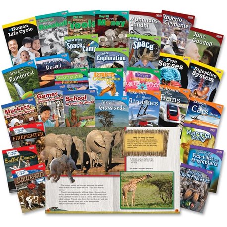 Shell Education TFK Fluent 3rd-grade 30-book Set Printed Book - Book - Grade 3