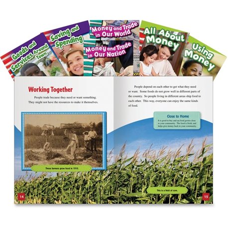 Shell Education Education Economics Learning Book Set Printed Book - Book - Grade K-3