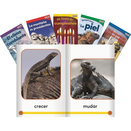 Shell Education TIME For Kids Informational Text Grade K Readers Set 3 10-Book Spanish Set Printed Book - Book - Grade K - Spani