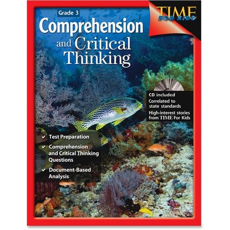 Shell Education Grade 3 Comprehension/Critical Thinking Book Printed/Electronic Book by Greathouse Lisa. - 112 Pages - Shell Edu