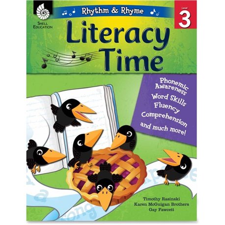 Shell Education Level 3 Rhythm & Rhyme Literacy Time Book by Karen Brothers, David Harrison Printed Book by Karen Brothers, Davi