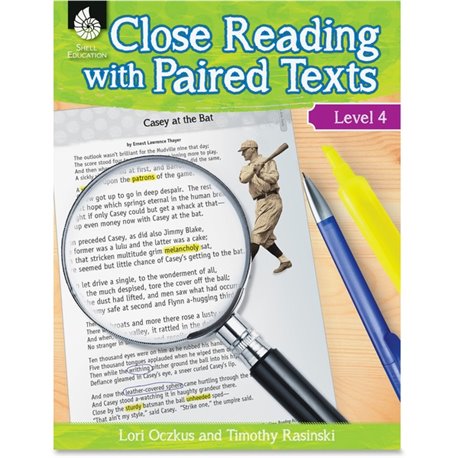 Shell Education Education Close Reading Level 4 Guide Printed Book by Lori Oczkus, M.A, Timothy Rasinski, Ph.D. - 128 Pages - Sh