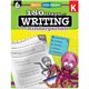 Shell Education Grade K 180 Days of Writing Book Printed Book - 216 Pages - Shell Educational Publishing Publication - Book - Gr