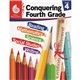 Shell Education Conquering Fourth Grade Printed Book - 168 Pages - Book - Grade 4