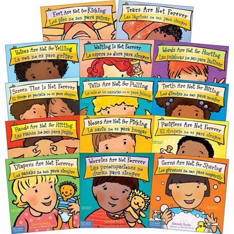 Shell Education Best Behavior Series (Bilingual Board books) 14-Book Set Printed Book - Grade Up to-PK - English