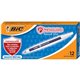 BIC PrevaGuard Round Stic Ballpoint Pen - Medium Pen Point - 1 mm Pen Point Size - Blue - Blue Plastic Barrel - 1 Dozen