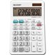 Sharp EL-330WB 10 Digit Professional Desktop Calculator - Extra Large Display, Durable, Plastic Key, Dual Power, 4-Key Memory, A