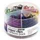 Officemate Coated Paper Clips, 450/Pack - Jumbo - No. 2 - 450 / Pack - Assorted