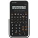 Sharp EL-501X2BWH Scientific Calculator - 146 Functions - Battery Powered, Large LCD, Durable, Hard Case - 1 Line(s) - 10 Digits