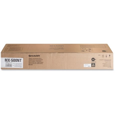 Sharp MX-500NT Original Toner Cartridge - Laser - 25000 Pages - Black - 1 Each