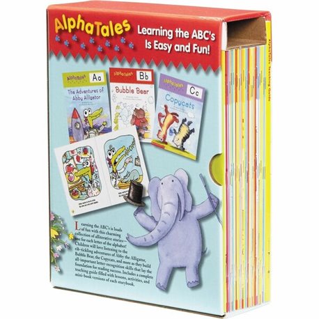 Scholastic Res. Pre-K AlphaTales Book Set Printed Book - Softcover - Grade Pre K-1