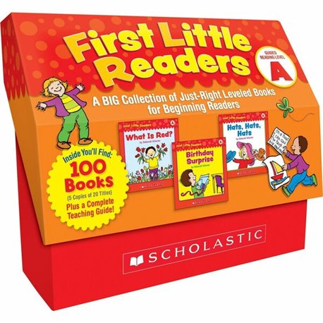 Scholastic Res. Level A 1st Little Readers Book Set Printed Book by Deborah Schecter - Scholastic Teaching Resources Publication