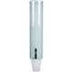 San Jamar Pull-type Water Cup Dispenser - 16" Tube - 3.39" Cup Rim Diameter - Pull Dispensing - Paper Cups Supported - Surface M