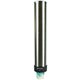 San Jamar Pull-type Beverage Cup Dispenser - 23.50" Tube - Pull Dispensing - Wall Mountable - Stainless Steel - Stainless Steel 