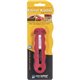 San Jamar Disposable Carton Opener - Stainless Steel Blade - Contoured Grip, Disposable, Dual Blade, Dishwasher Safe - Red - 0.5