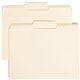 Smead 1/3 Tab Cut Letter Recycled Top Tab File Folder - 8 1/2" x 11" - 3/4" Expansion - Top Tab Location - Center Tab Position -
