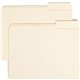 Smead 1/3 Tab Cut Letter Recycled Top Tab File Folder - 8 1/2" x 11" - 3/4" Expansion - Top Tab Location - Right Tab Position - 