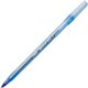 BIC Round Stic Ballpoint Pens - Fine Pen Point - Blue - Blue Barrel - 1 Dozen