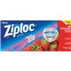 Ziploc Gallon Storage Slider Bags - Large Size - 10.56" Width x 2.63" Length x 9.50" Depth - Sliding Closure - Blue - 1Each - 68