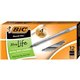 BIC Round Stic Ballpoint Pens - Medium Pen Point - Black - Black Barrel - 1 Dozen