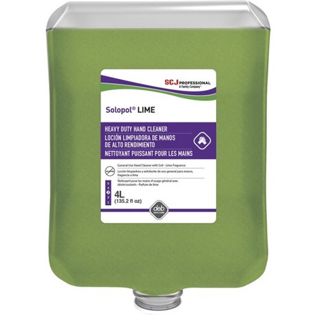 SC Johnson Dispenser Refill Hand Soap Cartridge - Lime ScentFor - 1.1 gal (4 L) - Soil Remover, Dirt Remover, Grime Remover, Oil