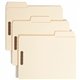 Smead SuperTab 1/3 Tab Cut Letter Recycled Fastener Folder - 8 1/2" x 11" - 2 x Prong K Style Fastener(s) - 2" Fastener Capacity