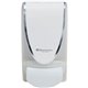 SC Johnson QuickView Manual Dispenser - Manual - 1.06 quart Capacity - Durable, Antimicrobial, Anti-bacterial - White - 1Each