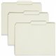 Smead 2/5 Tab Cut Letter Recycled Fastener Folder - 8 1/2" x 11" - 1" Expansion - 2 x 2S Fastener(s) - 2" Fastener Capacity for 