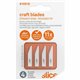 Slice Ceramic Craft Knife Cutting Blades - 1.30" Length - Non-conductive, Non-magnetic, Rust Resistant, Non-sparking - Zirconium