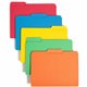 Smead 1/3 Tab Cut Letter Recycled Interior File Folder - 8 1/2" x 11" - 3/4" Expansion - Top Tab Location - Assorted Position Ta