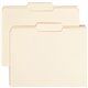 Smead 1/3 Tab Cut Letter Recycled Top Tab File Folder - 8 1/2" x 11" - 3/4" Expansion - Top Tab Location - Center Tab Position -