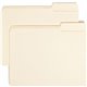 Smead 1/3 Tab Cut Letter Recycled Top Tab File Folder - 8 1/2" x 11" - 3/4" Expansion - Top Tab Location - Right Tab Position - 