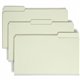 Smead 1/3 Tab Cut Legal Recycled Top Tab File Folder - 8 1/2" x 14" - 2" Expansion - Top Tab Location - Assorted Position Tab Po