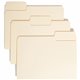 Smead SuperTab Folders - Letter - 8 1/2" x 11" Sheet Size - 1/3 Tab Cut - Assorted Position Tab Location - 11 pt. Folder Thickne