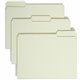 Smead 1/3 Tab Cut Letter Recycled Top Tab File Folder - 8 1/2" x 11" - 1" Expansion - Top Tab Location - Assorted Position Tab P