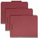 Smead 2/5 Tab Cut Letter Recycled Classification Folder - 8 1/2" x 11" - 2" Expansion - 6 x 2K Fastener(s) - Top Tab Location - 