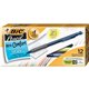 BIC Matic Grip Mechanical Pencils - 0.7 mm Lead Diameter - Refillable - Assorted Barrel - 1 Dozen