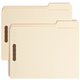 Smead 2/5 Tab Cut Letter Recycled Fastener Folder - 8 1/2" x 11" - 3/4" Expansion - 2 x 2K Fastener(s) - 2" Fastener Capacity fo