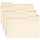 Smead SuperTab 1/3 Tab Cut Legal Recycled Top Tab File Folder - 8 1/2" x 14" - 3/4" Expansion - Top Tab Location - Assorted Posi