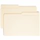 Smead 1/2 Tab Cut Legal Recycled Top Tab File Folder - 8 1/2" x 14" - 3/4" Expansion - Top Tab Location - Assorted Position Tab 