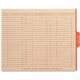 Smead End Tab Manila Out Guides with Printed Form - Printed OUT - 5 Tab(s)/Set - 15.25" Divider Width x 9.50" Divider Length - M