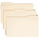 Smead 1/3 Tab Cut Legal Recycled Top Tab File Folder - 8 1/2" x 14" - 3/4" Expansion - Top Tab Location - Assorted Position Tab 