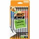 BIC Top Advance Mechanical Pencils - 2 Lead - 0.7 mm Lead Diameter - Assorted Barrel - 10 / Pack