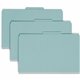 Smead Pocket Divider PressBoard Classification Folders - Legal - 8 1/2" x 14" Sheet Size - 2" Expansion - 2" Fastener Capacity f