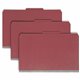 Smead Pocket Divider PressBoard Classification Folders - Legal - 8 1/2" x 14" Sheet Size - 2" Expansion - 2 x Prong K Style Fast